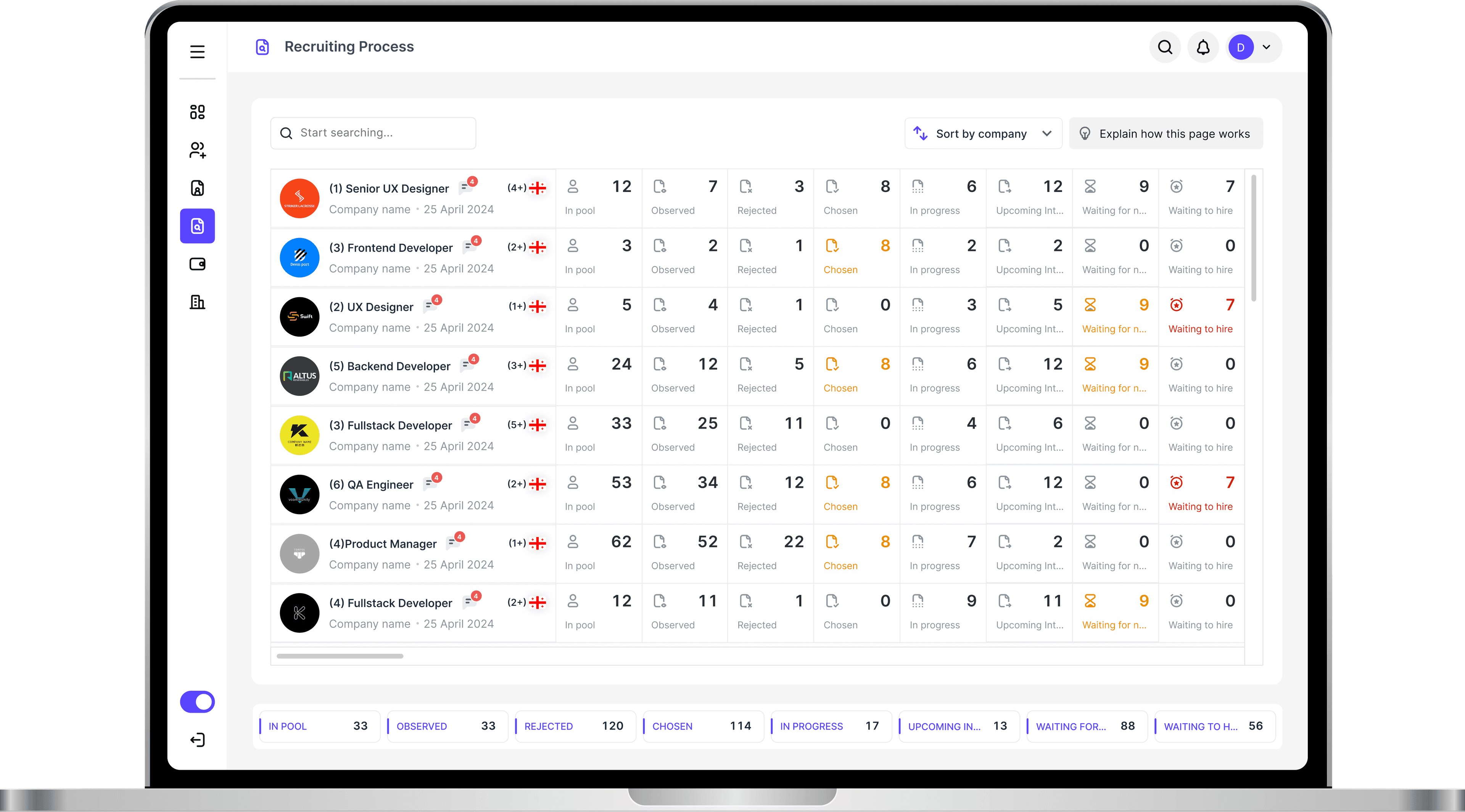 Recruiter Navigation